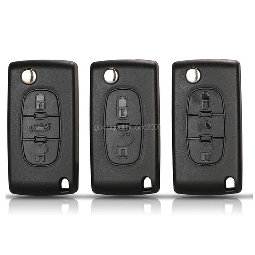 Coque clé plip pour peugeot - clé,