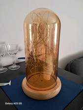 Cloche en verre Avec guirlande