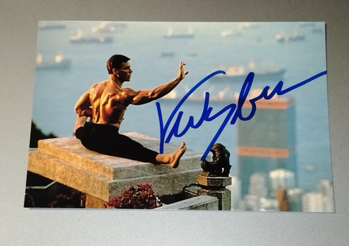 Autograph jean claude van - autograph,