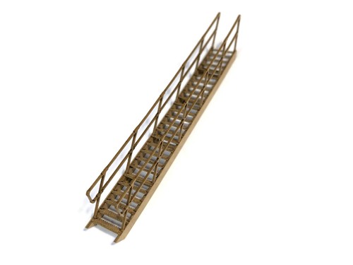 Maquette décor escalier - maquette, de