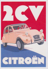 CITROEN 2 CV - FRANCE - CARTE
