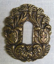 ENTREE de SERRURE BRONZE
