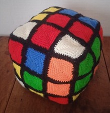 Vintage: joli coussin déco au