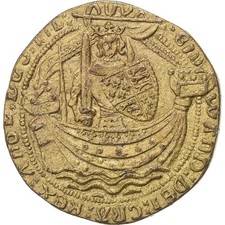 France, Jeton, Collection BP, Noble d'Or, Cuivre, TTB+