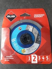 Rubi TVR Disque De Découpe Diamant Pour Granit  Grès Cérame 125Mm