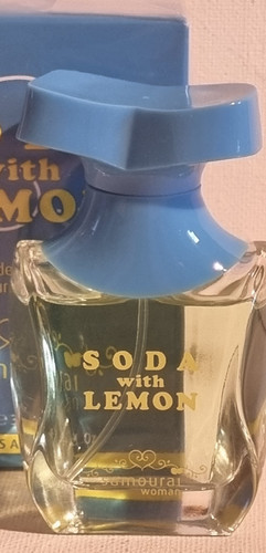 Soda with lemon - "soda,