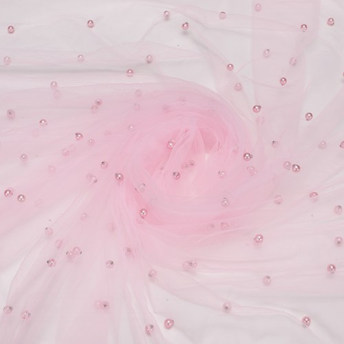 Tulle perlé 10ft 108x60cm - tulle,