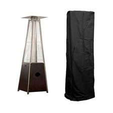 Housse de Chauffage de Patio Coupe-Vent Résistante Imperméable pour Chauffage