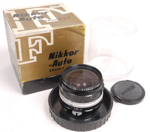 Nikon 28mm d - f3.5, ai'd