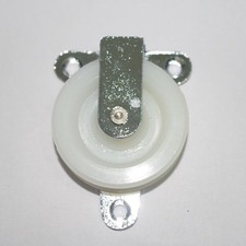 Poulie Laiton Chromé Fixe