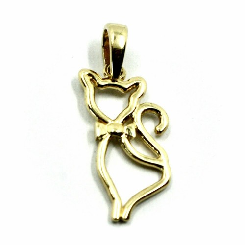 Pendentif jaune blanc - en, or