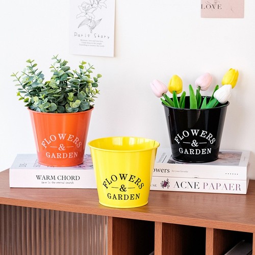 Pot fleurs fer peu - pot,