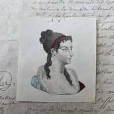 Gravure Ancienne Portrait