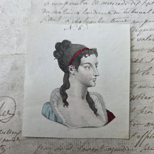 Gravure ancienne portrait - gravure,