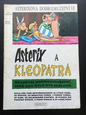 Astérix et Cléopatre en Tchèque - Très rare 1ère édition Egmont 1993