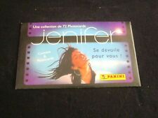 Pochette Pack  PANINI Photocards JENIFER SE DEVOILE POUR VOUS 2001 