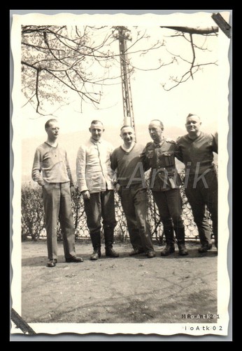 Photo stalag oflag iv d - iv,