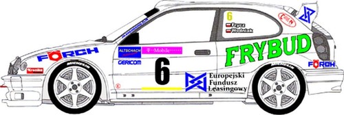 Decals toyota corolla wrc - decals,