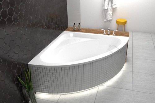 Baignoire angle coin - en,