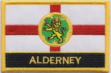 Insigne patch brodé drapeau