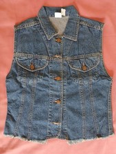 Vestes Denim sans manches