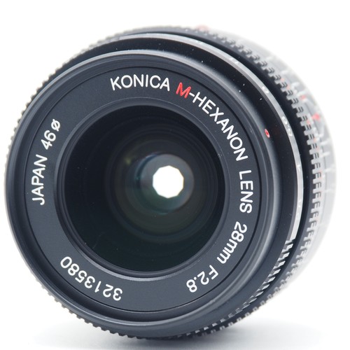 Objectif konica hexanon - objectif, 28