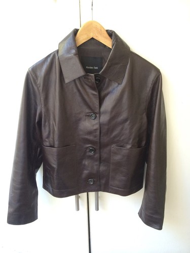 Massimo dutti veste cuir - massimo, en