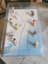 coffret collector de feves looney tunes,piste de luge,occasion,en boite