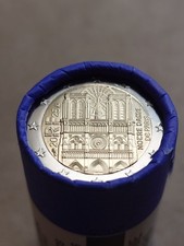 2 Euros FDC UNC Notre Dame de