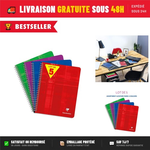 Clairefontaine lot cahiers - 5,