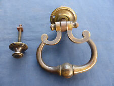 Ancien Anneau heurtoir Marteau de Porte d'entrée Largeur 12,2 cm