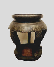 Guéridon rond a décor chinoisant XX siècle 