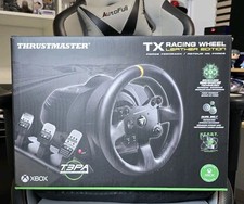 Thrustmaster TX Racing Wheel Leather Edition - Volant + Pedalier (Tester 1 Fois)