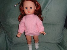 vêtement poupées 40 cm compatible avec Emilie de modes et travaux , pull