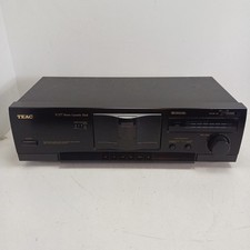 TEAC V-377 Stereo Cassette Deck Dolby Soft Eject    ***PLAYS TAPE / NO FF/REWIND