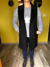 jolie veste sans manches en laine noire GUESS los angeles taille M
