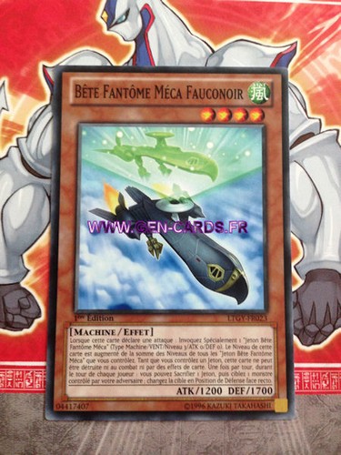 Carte bete fantome - carte,