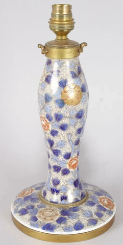 Pied lampe japon porcelaine - pied,