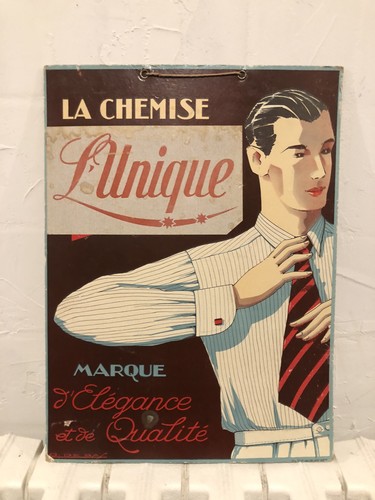 Ancien carton chemise - carton,