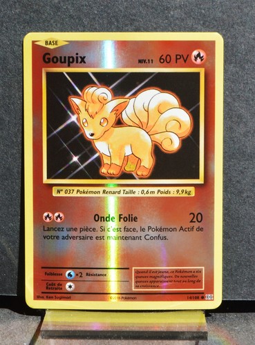 Carte pokémon 108 goupix - carte, 14/108