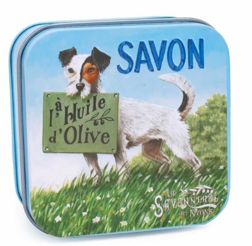 Coffret boîtes métal chien - métal,