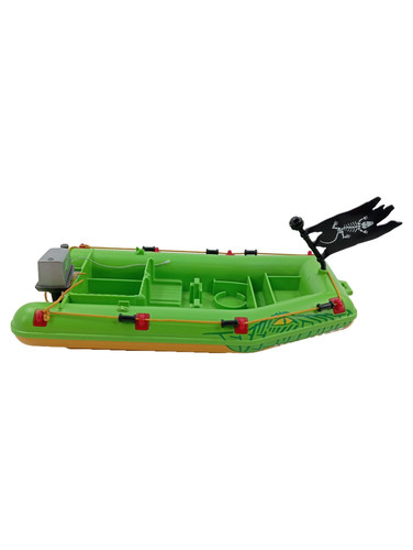 Playmobil bateau jouet vert - jouet,