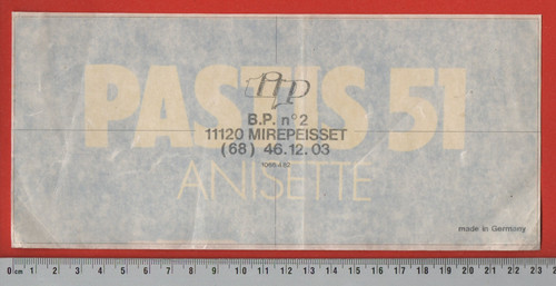 Pastis anisette - ⭐,