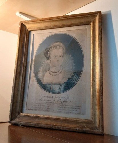 Gravure ancienne tableau - gravure,