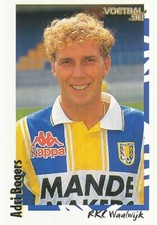 341 ADRIE BOGERS # NETHERLANDS RKC.WAALWIJK STICKER PANINI VOETBAL 98