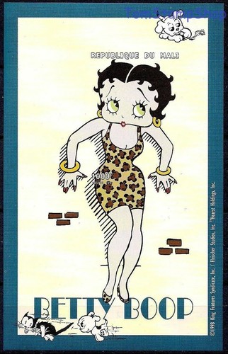 Mali 1999 betty boop - boop, chat