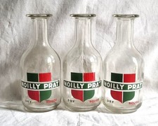 Lot 3 Carafes 1/2 litre  Vermouth Noilly Prat Apéritif Alcool Publicité Vintage