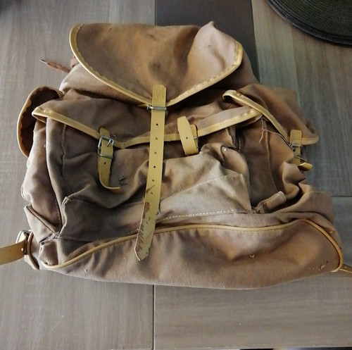 Très ancien authentique sac - ancien,