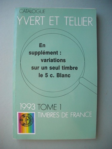 Ancien catalogue cotation - , de