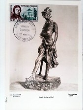 HONORE DAUMIER  FRANCE Yt1299  CARTE MAXIMUM MAXICARD  I1 M461